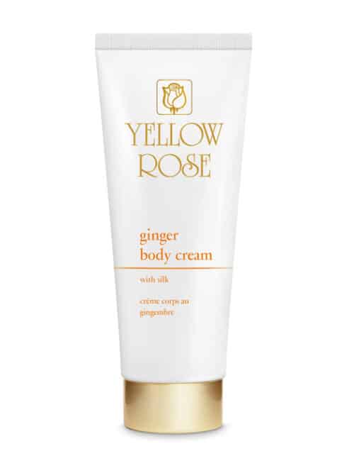 Yellow Rose Ginger Body Cream With Silk 250ml